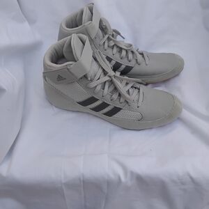 Adidas Gray High-Top Men's Shoes Size 7